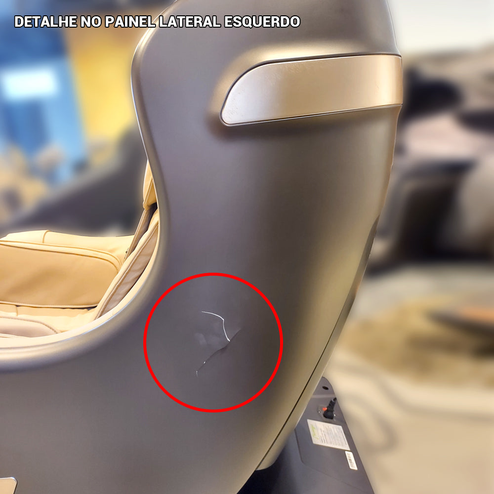 Poltrona de Massagem Évora - Cor Bege (Peça Única)